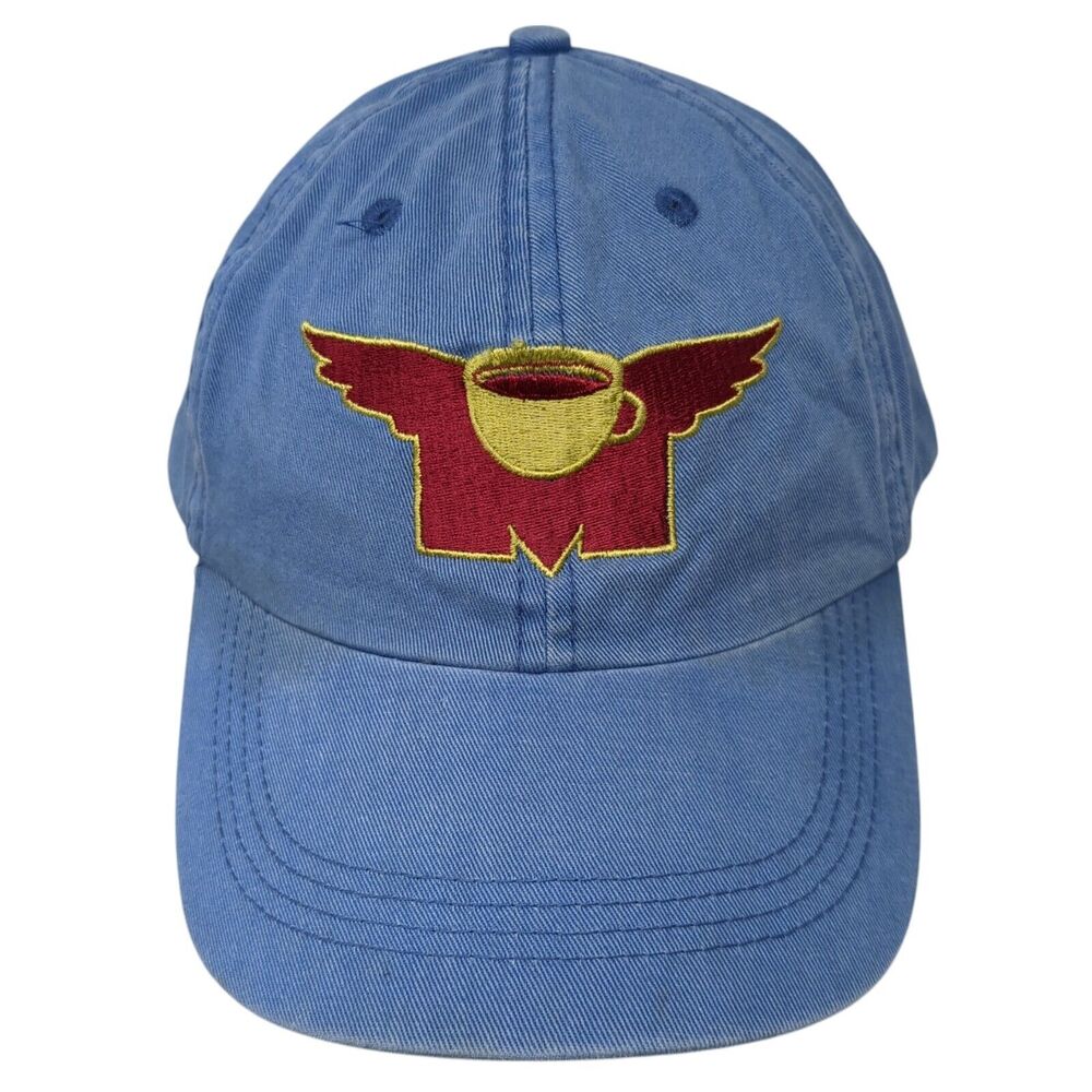 Alternative Slideback Hat Blue One Size Embroidered Logo Adjustable